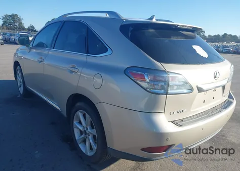 2012 Lexus Rx 350 from USA, damaged, VIN 2T2BK1BA9CC123025